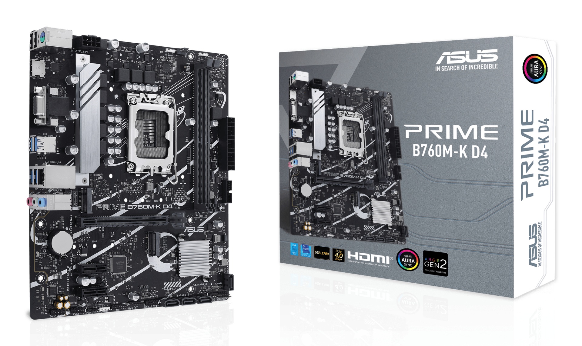 ASUS Placa Madre PRIME B760M-K D4