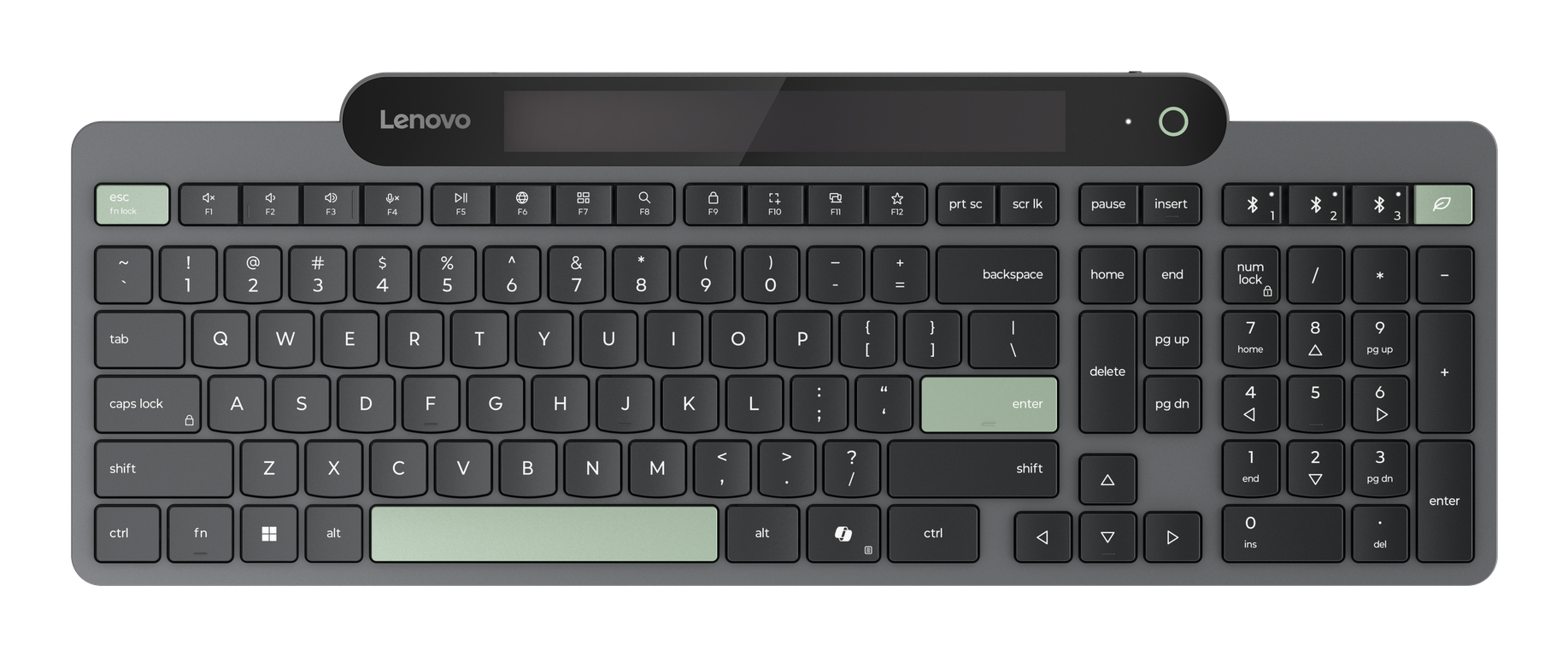 Lenovo Self-Charging Bluetooth Keyboard-LA Spanish 171