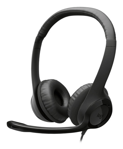 Logitech Audifono H390 USB-C Grafito