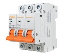 Minidisyuntores de 3 polos 20A para corriente de corte de 6kA