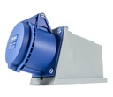 Enchufe Industrial Sobrepuesto Hembra 32A 3P+T 9H Azul