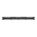 PANDUIT PATCH PANEL CAT.6 24P NEGRO