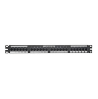 PANDUIT PATCH PANEL CAT.6 24P NEGRO