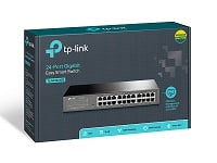 TP-Link TL-SG1024DE switch Gestionado L2 Gigabit Ethernet (10/100/1000) Negro
