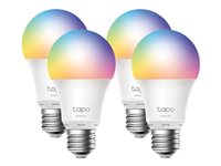 TP-Link Tapo L530E4-Pack Smart Wi-Fi Light Bulb Multicol