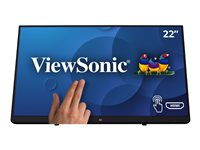 Viewsonic TD2230 pantalla para PC 54,6 cm (21.5") 1920 x 1080 Pixeles Full HD LCD Pantalla táctil Multi-usuario Negro