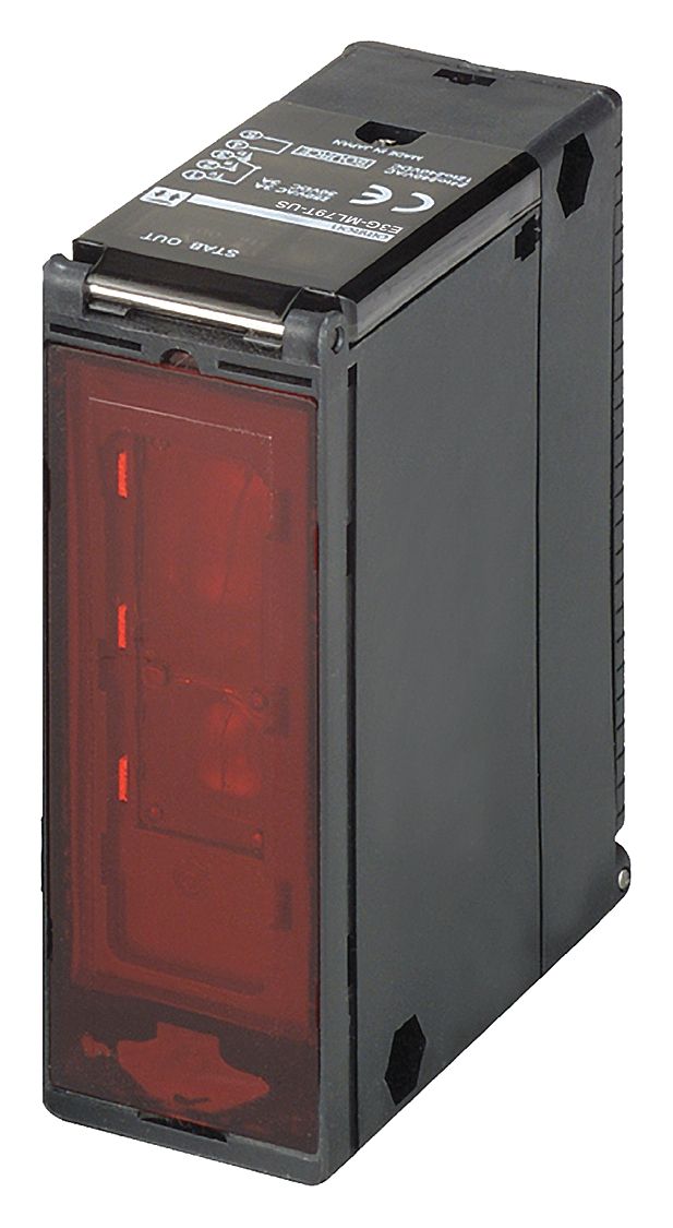 Sensor Fotoeléctrico Reflectivo Rectangular 200mm a 2m Omron E3G-ML79-US