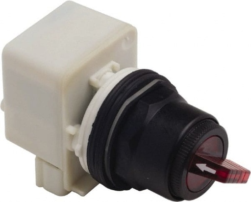 Interruptor Selector de 2 Posiciones 90° Schneider Electric 9001SK11J1R 2-POSITION